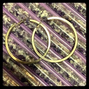 Classic Gold Hoop Earrings